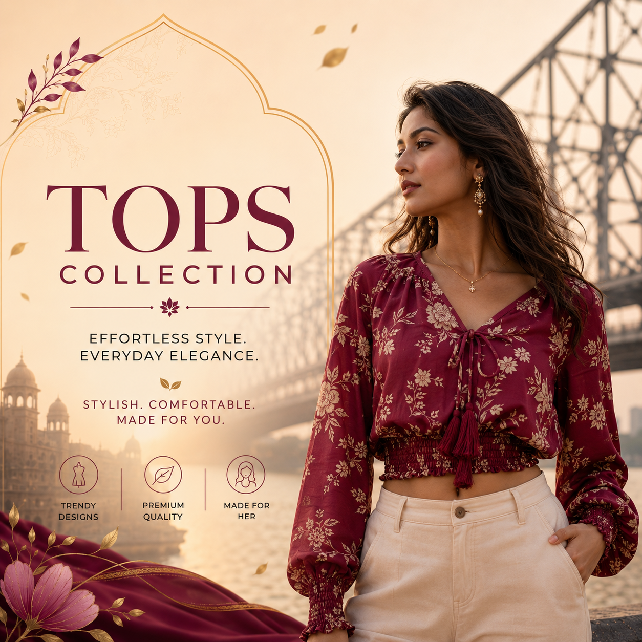premium cotton tops