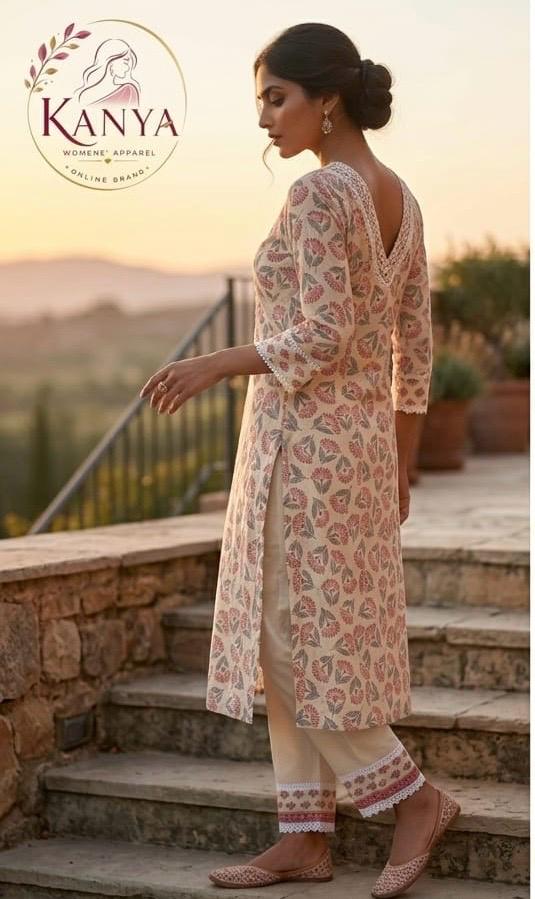 Long Sleeve Premium Cotton Kurta